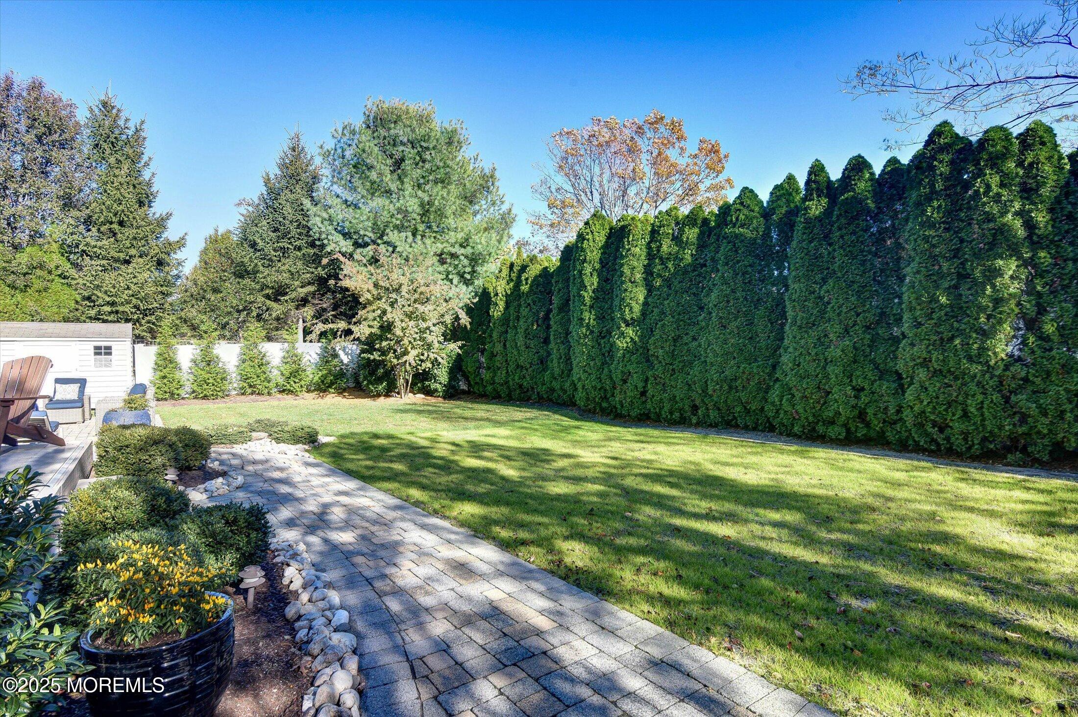 14 Lebanon Drive Brielle, NJ 08730 - Photo 40 of 42 a view of a big yard with lots of green space