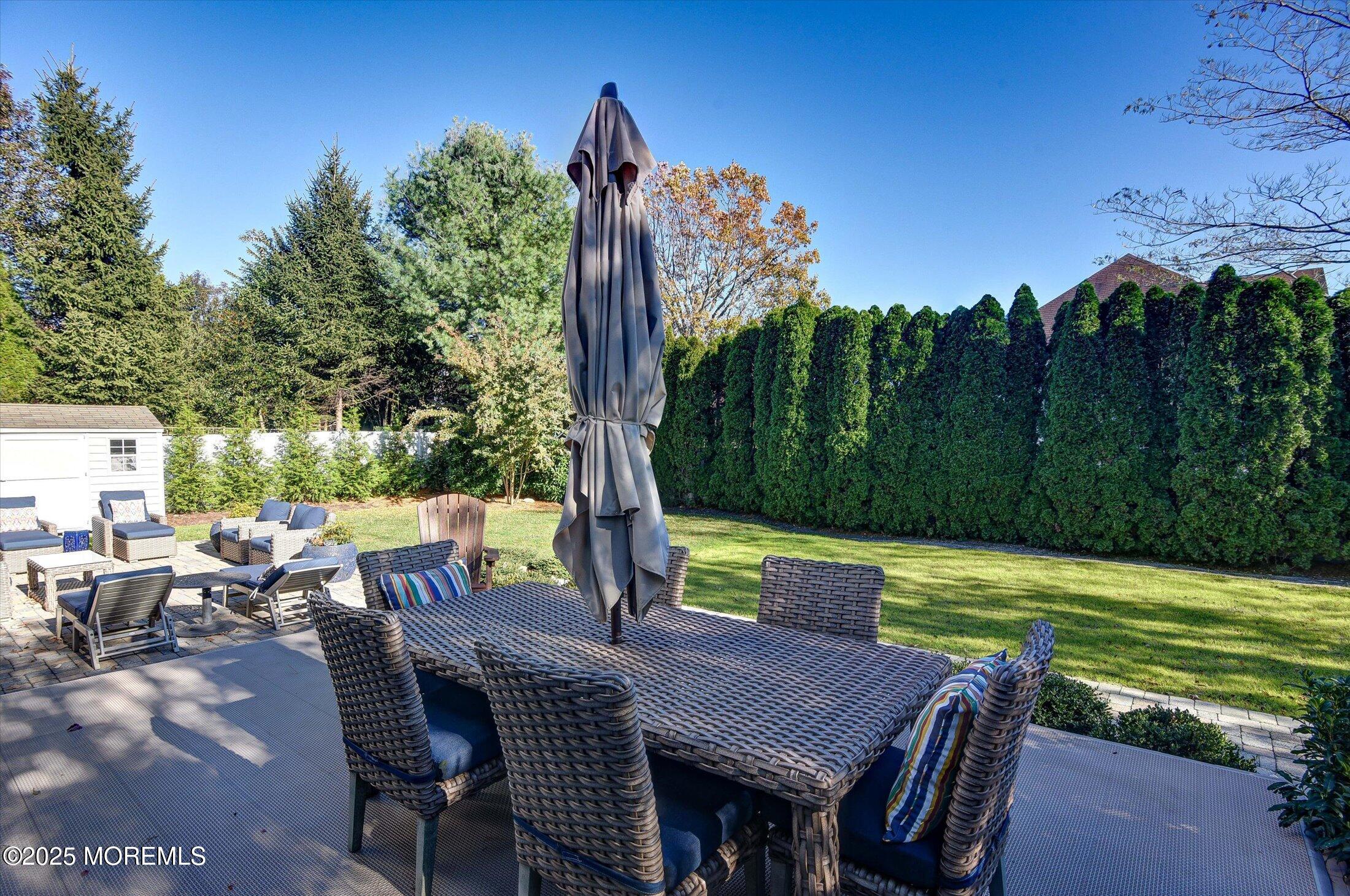 14 Lebanon Drive Brielle, NJ 08730 - Photo 41 of 42 an outdoor space with furniture and garden