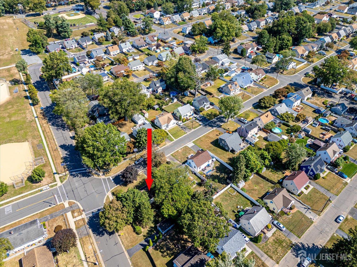 310 Howard Avenue Middlesex, NJ 08846 - Photo 30 of 42 an aerial view of residential houses with outdoor space