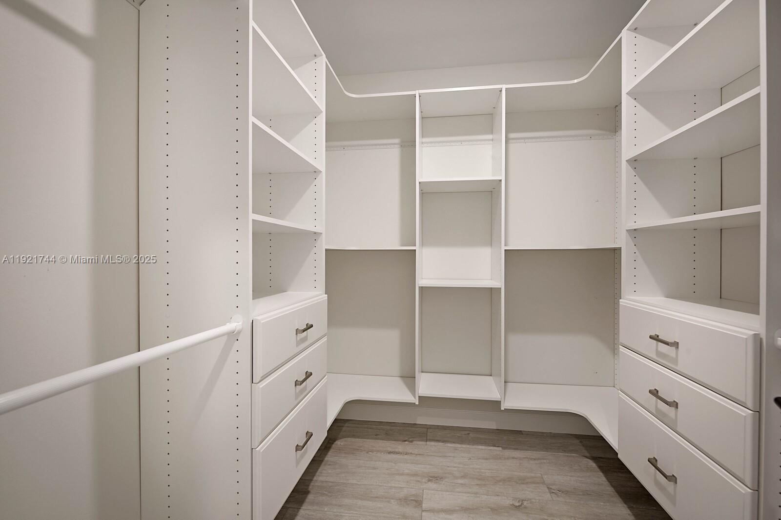 1420 Ocean Way, Unit 19D Jupiter, FL 33477 - Photo 21 of 34 a view of an empty walk in closet