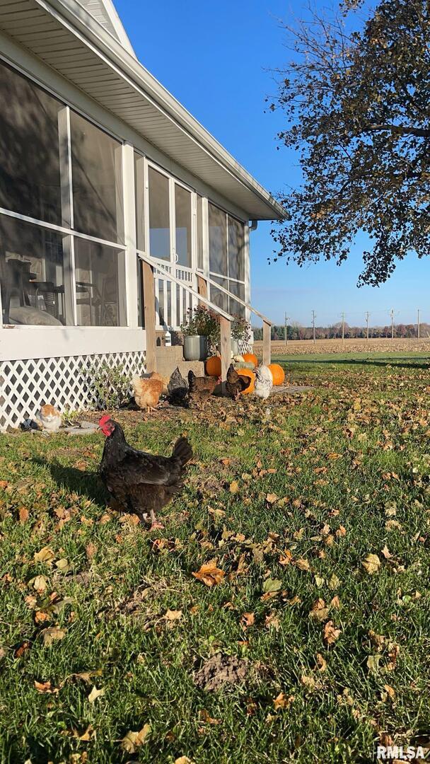 16379 Sand Road Fulton, IL 61252 - Photo 27 of 27 a house view with a garden space