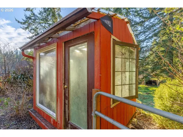 a view of outdoor space and yard