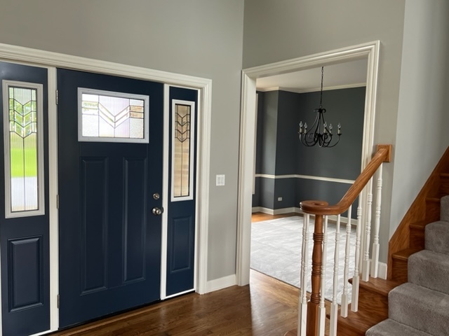 10902 Zarnstorff Road Richmond, IL 60071 - Photo 13 of 14 a view of entryway with wooden floor