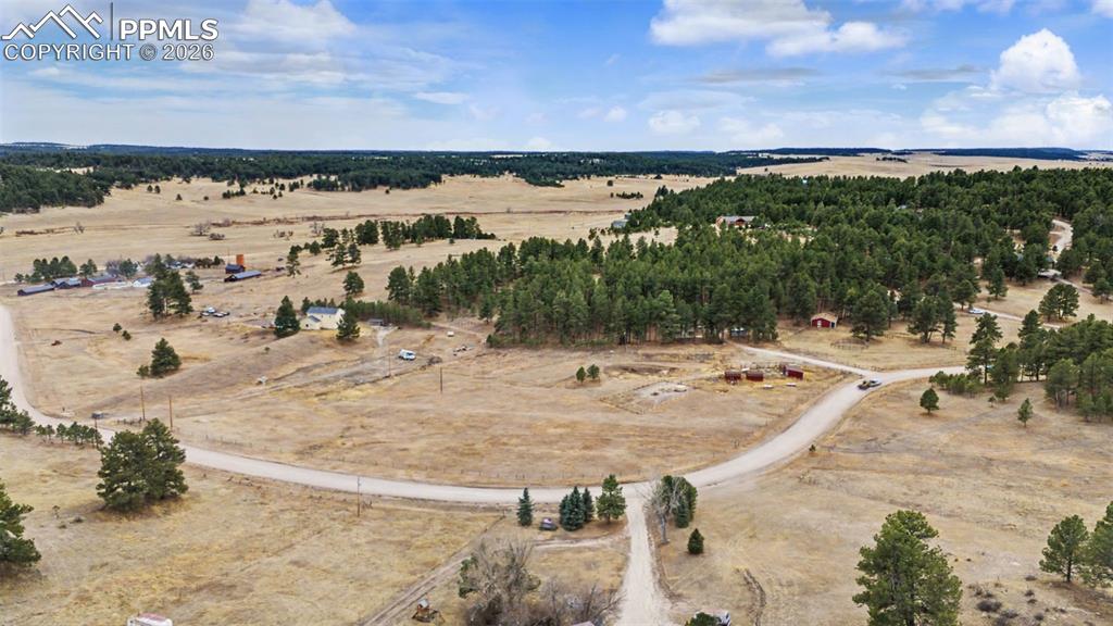 4944 Antelope Trail Elbert, CO 80106 - Photo 44 of 49 Aerial view of sparsely populated area