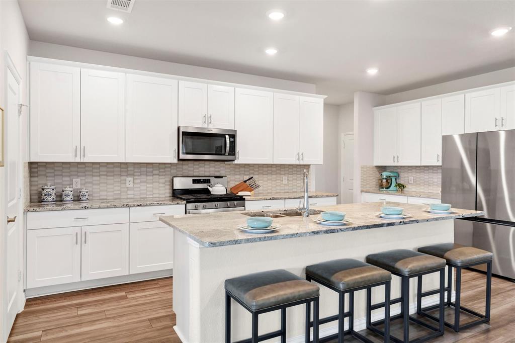 A kitchen big enough for everyday living and hosting your friends and family 