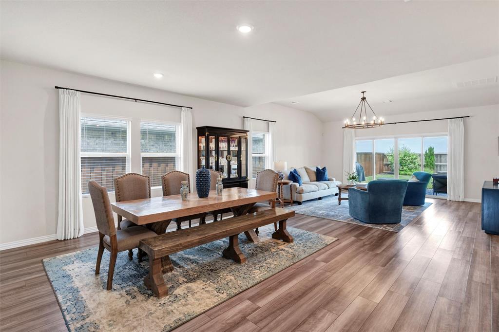 10616 Brookshire Road Fort Worth, TX 76126 - Photo 3 of 29 Great open living area to seamlessly flow from living, dining and to the backyard