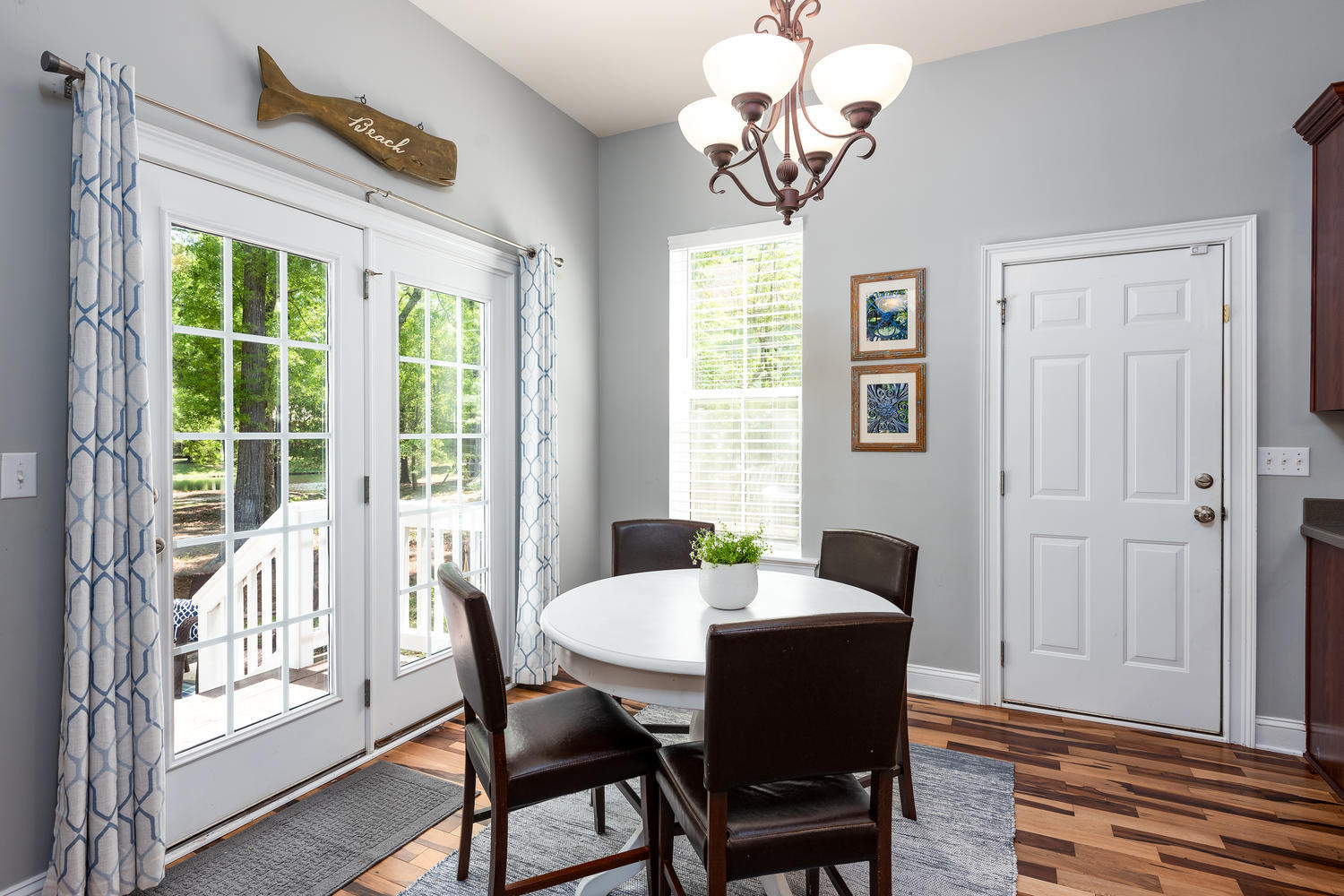 1871 Hall Point Road Mount Pleasant, SC 29466 - Photo 20 of 48 Breakfast area with French doors