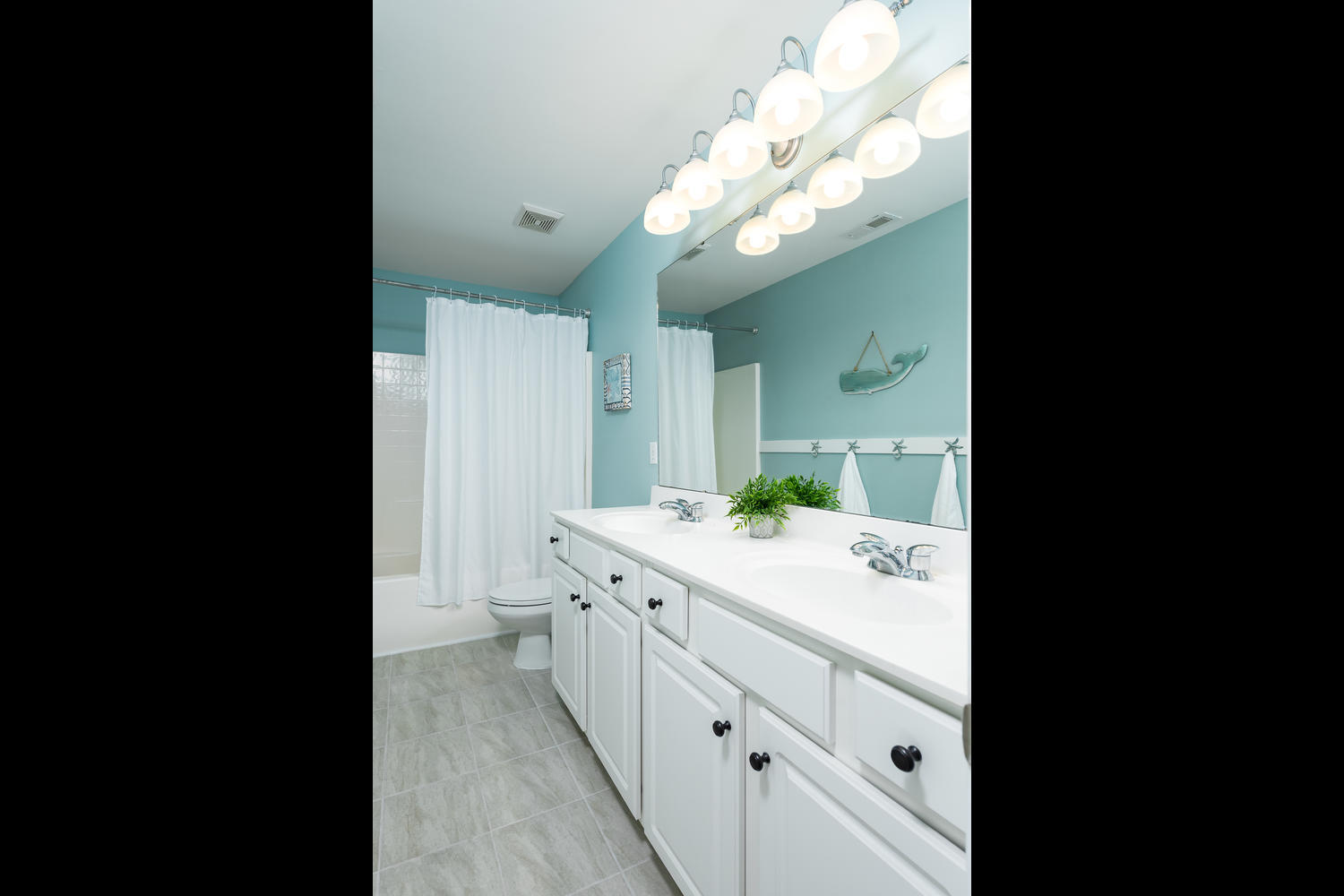 1871 Hall Point Road Mount Pleasant, SC 29466 - Photo 35 of 48 Full Hall Bath with double sinks