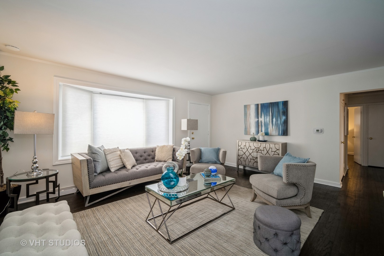 1137 Midway Road Northbrook, IL 60062 - Photo 4 of 18 a living room with furniture and a large window