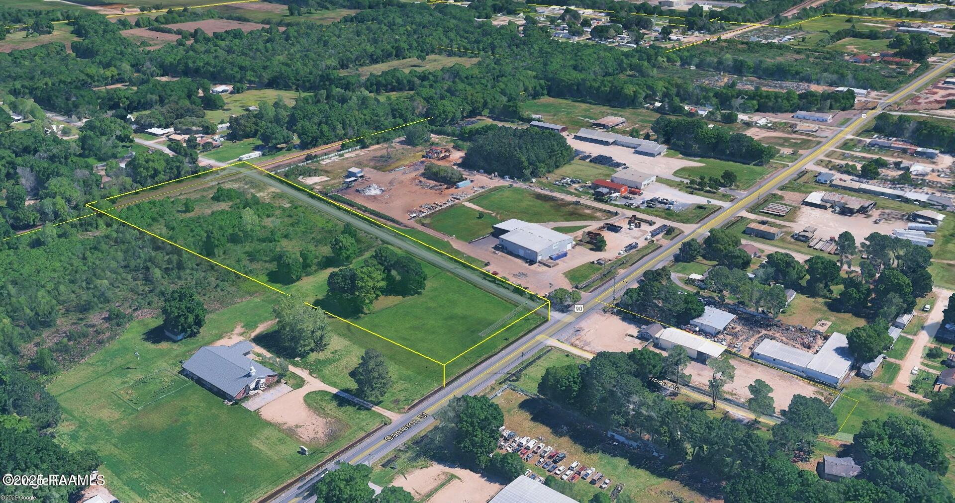 0 Cameron Street Scott, LA 70583 - Photo 4 of 7 Aerial Property Lines