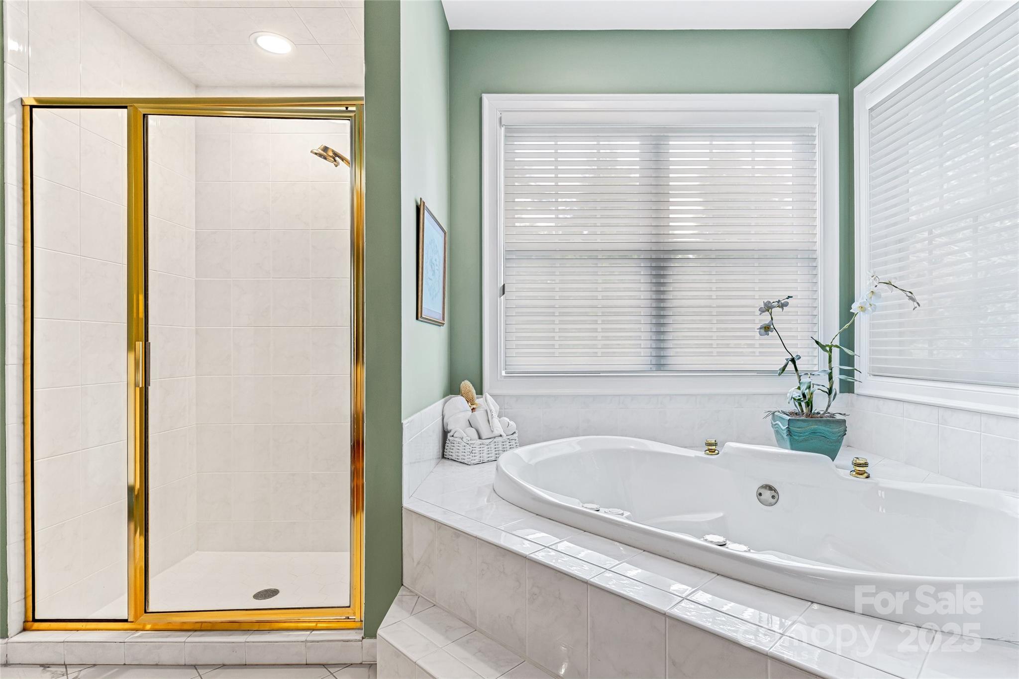 842 Rickel Drive Hendersonville, NC 28739 - Photo 12 of 48 a bathroom with a bathtub and a shower