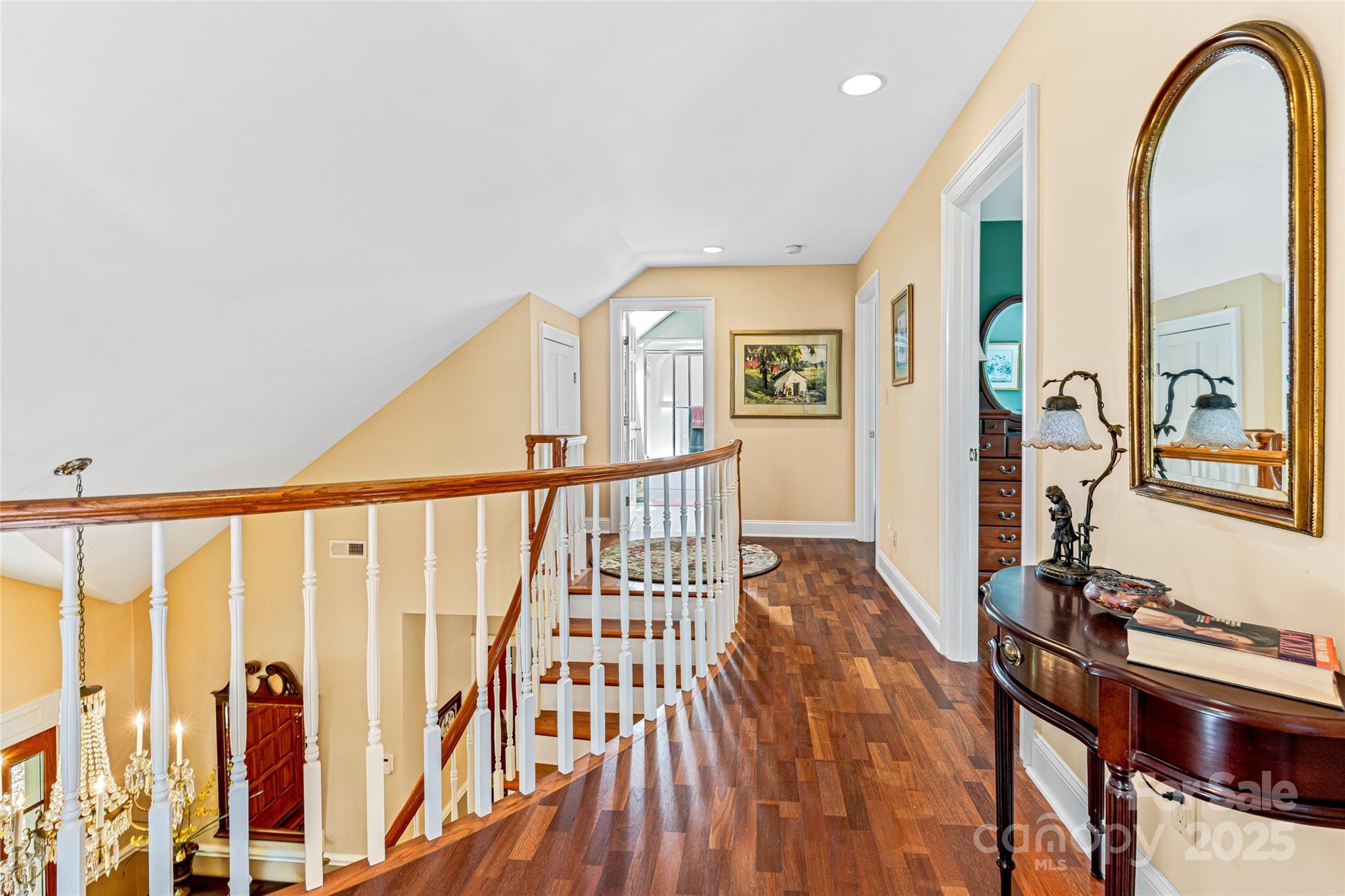 842 Rickel Drive Hendersonville, NC 28739 - Photo 24 of 48 a view of a balcony with furniture and floor to ceiling window