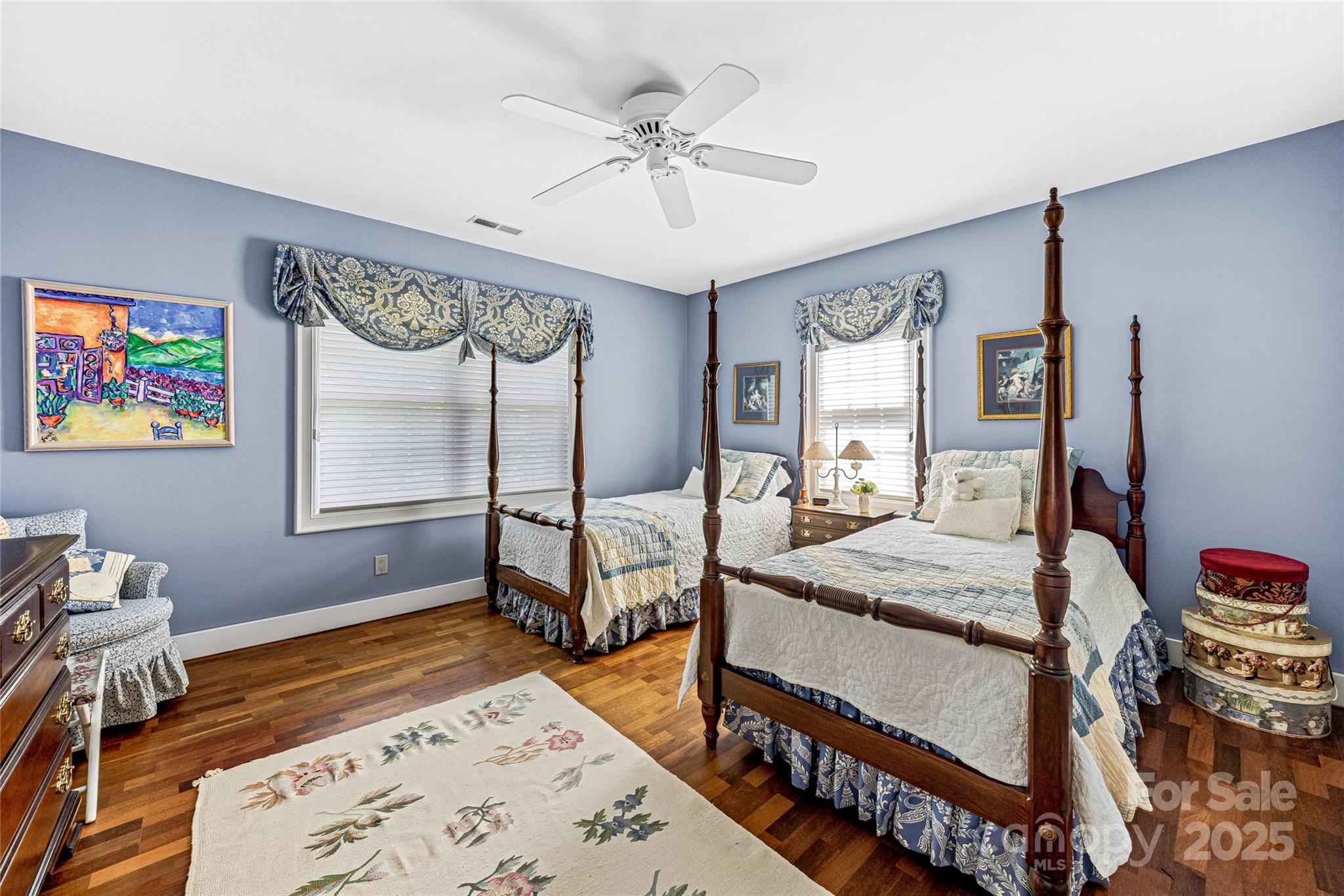 842 Rickel Drive Hendersonville, NC 28739 - Photo 28 of 48 a bedroom with bed and a window