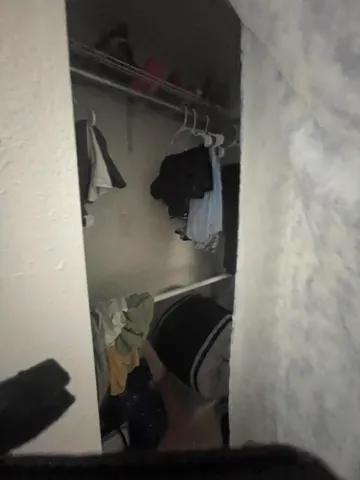 a view of walk in closet