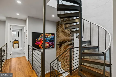 a view of entryway and hall