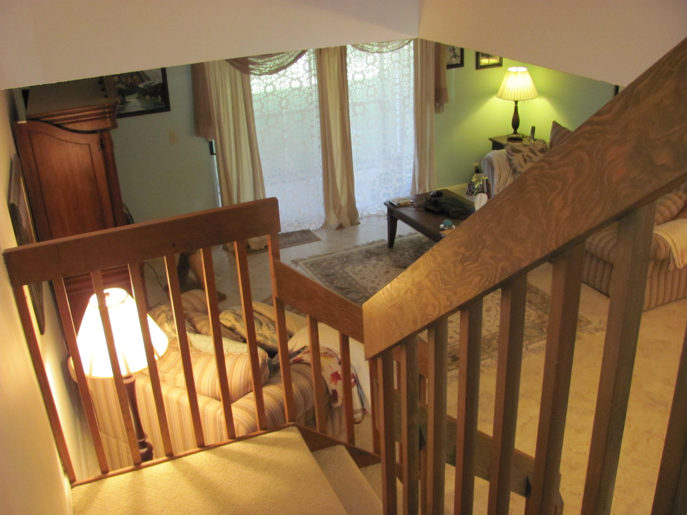 6387 Boca Circle Boca Raton, FL 33433 - Photo 26 of 29 Stairs view from upstairs