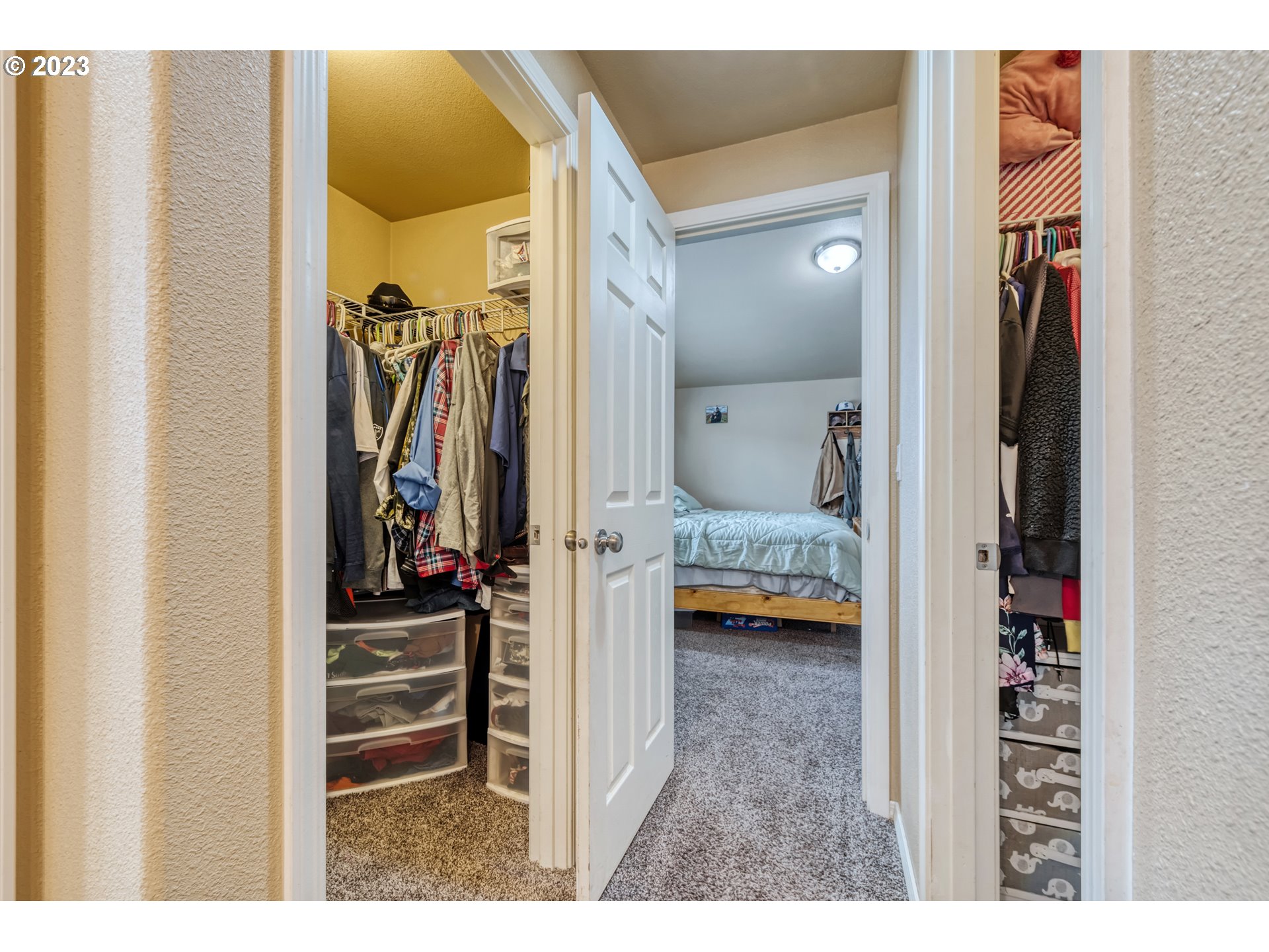 237 Rowan Street Roseburg, OR 97471 - Photo 21 of 35 a view of a bedroom from a hallway
