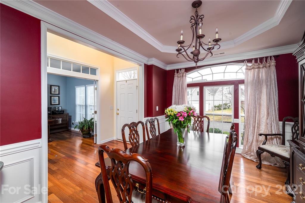 281 Lorraine Road Fort Mill, SC 29708 - Photo 8 of 29 a view of a dining room with furniture window and wooden floor