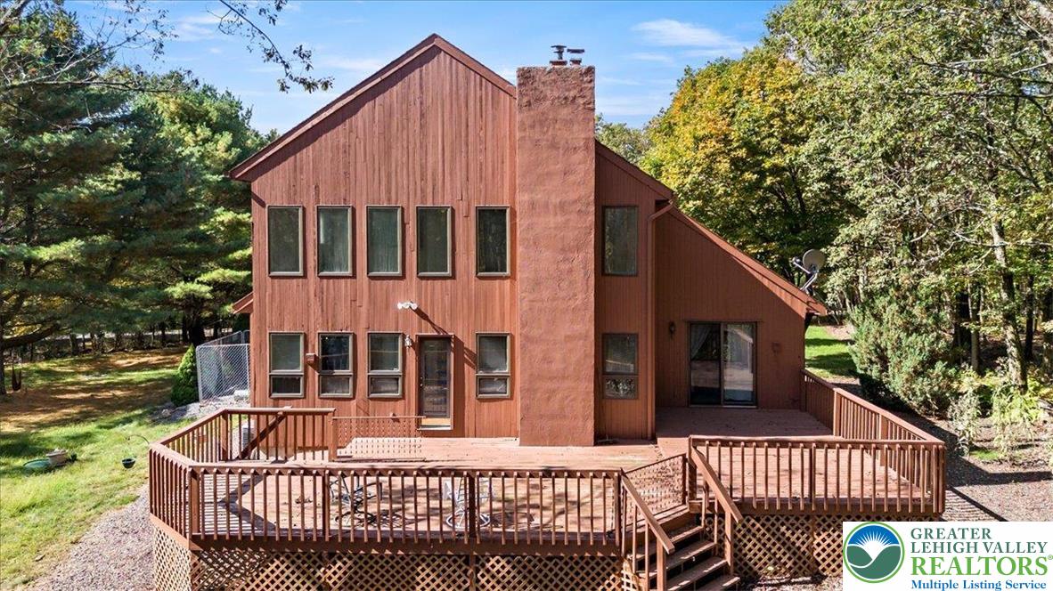 131 Stone Ridge Albrightsville, PA 18210 - Photo 3 of 51 a view of a house with a balcony