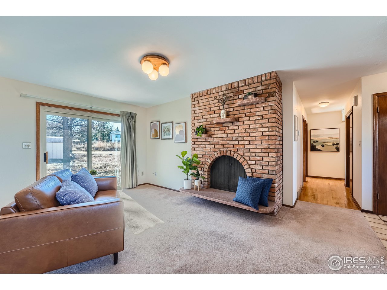 8902 Morton Road Niwot, CO 80503 - Photo 8 of 37 Wood burning fireplace