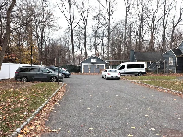a car parked on the side of the road