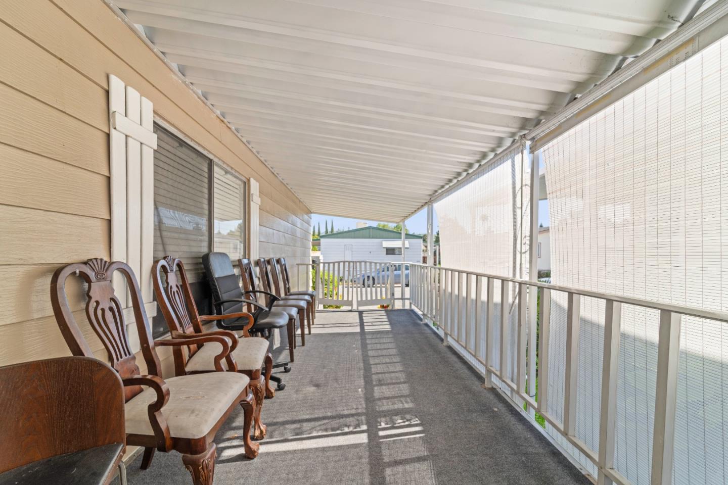 5450 Monterey Road, Unit 157 San Jose, CA 95111 - Photo 26 of 30 a view of a chairs and table in the balcony