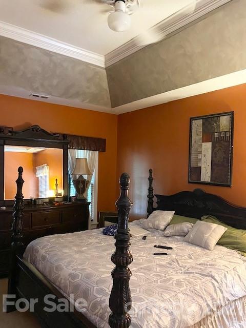7923 Harrington Woods Road Charlotte, NC 28269 - Photo 8 of 15 a bedroom with a bed and wooden floor