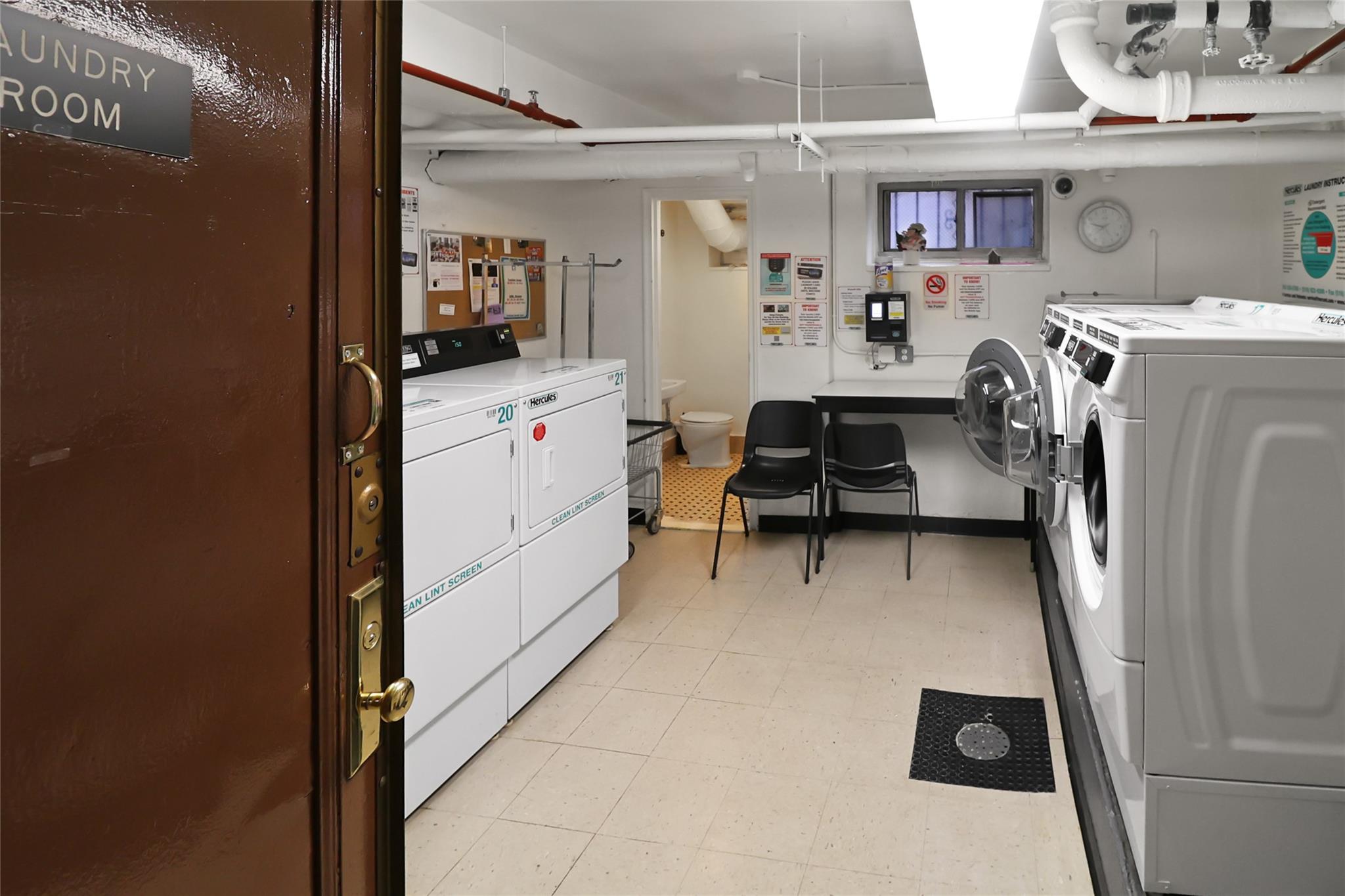 2105 Wallace Avenue, Unit 4A Bronx, NY 10462 - Photo 24 of 29 a utility room with dryer and washer