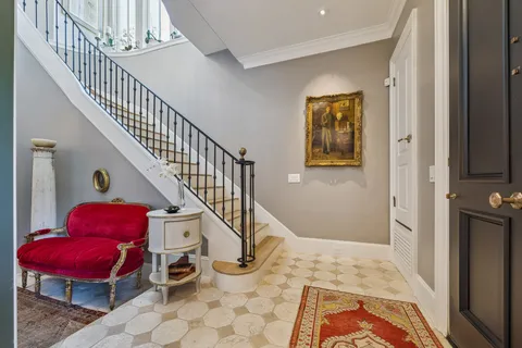 a view of entryway and hall