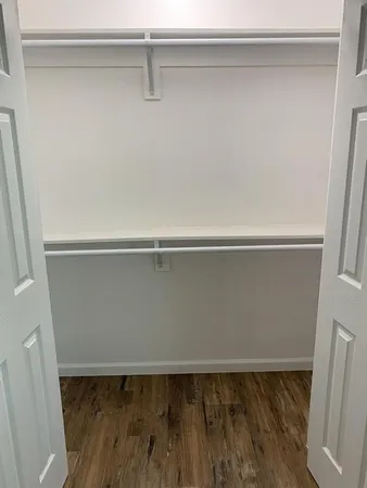 a close view of washer and dryer