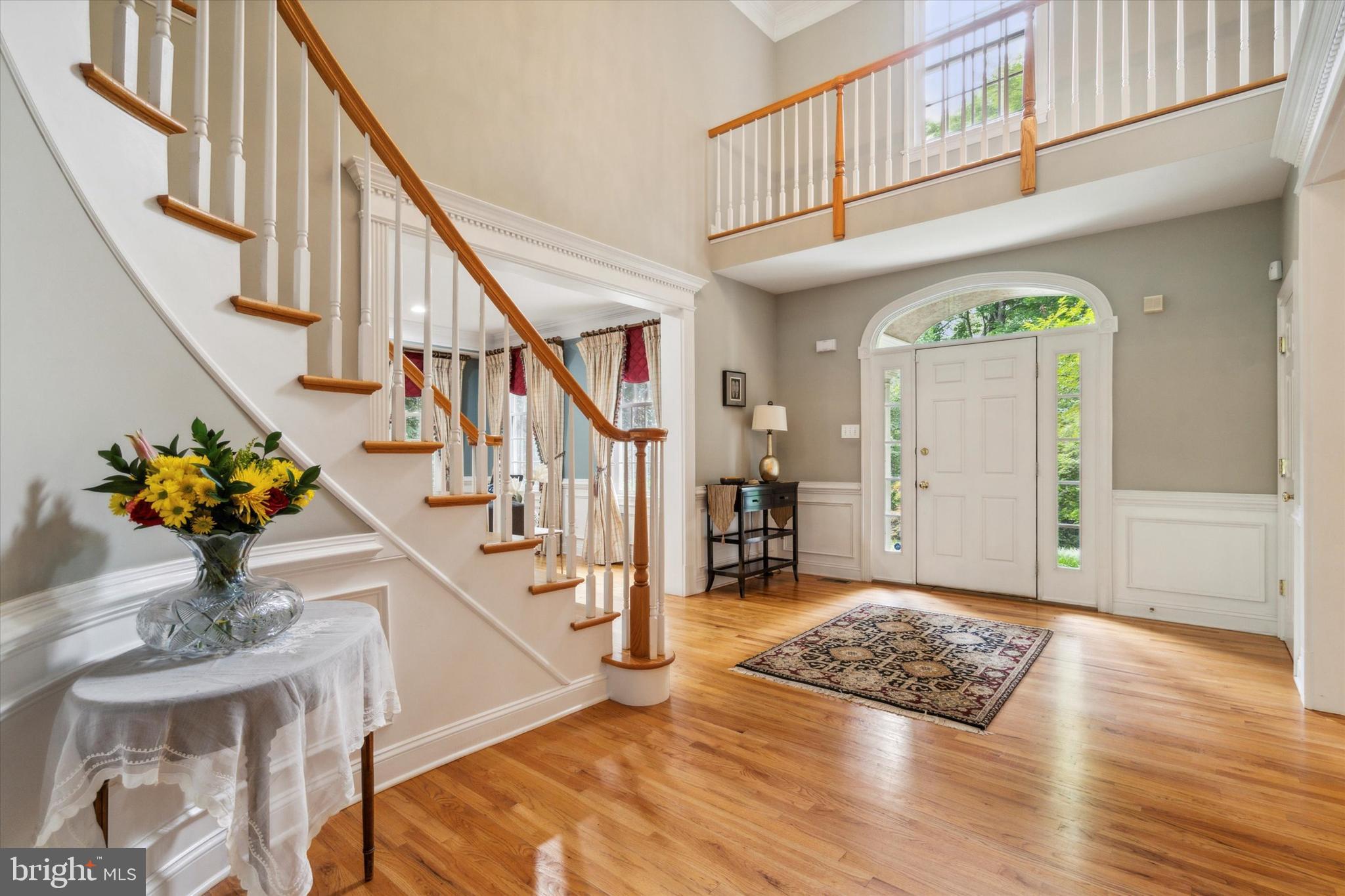 145 Biddulph Road Wayne, PA 19087 - Photo 16 of 38 a view of entryway and hall with wooden floor