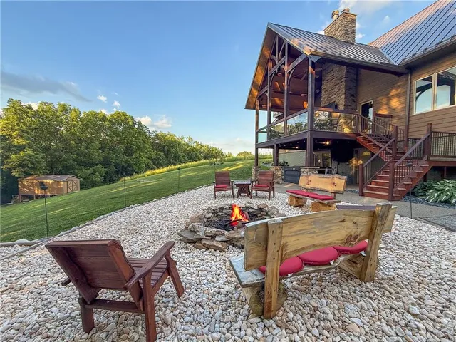 a view of outdoor space and yard