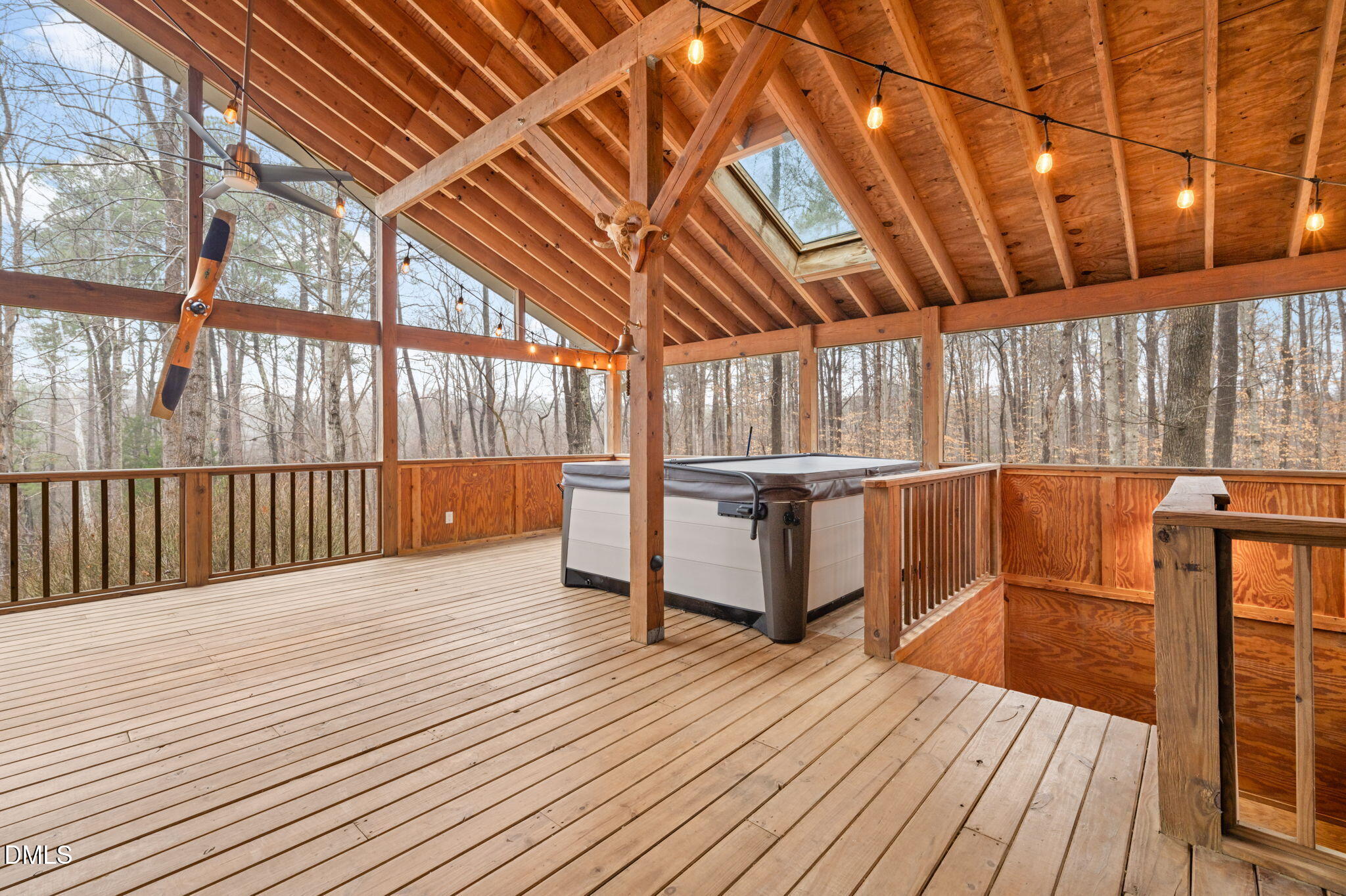 10848 Leslie Drive Raleigh, NC 27614 - Photo 50 of 71 Screened Porch balcony (2)
