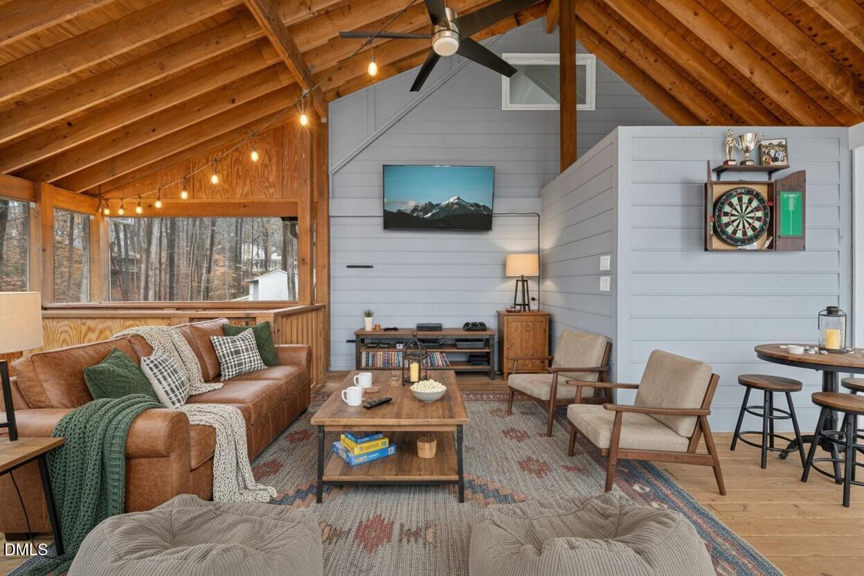 10848 Leslie Drive Raleigh, NC 27614 - Photo 5 of 71 Screened Porch balcony (4) staged