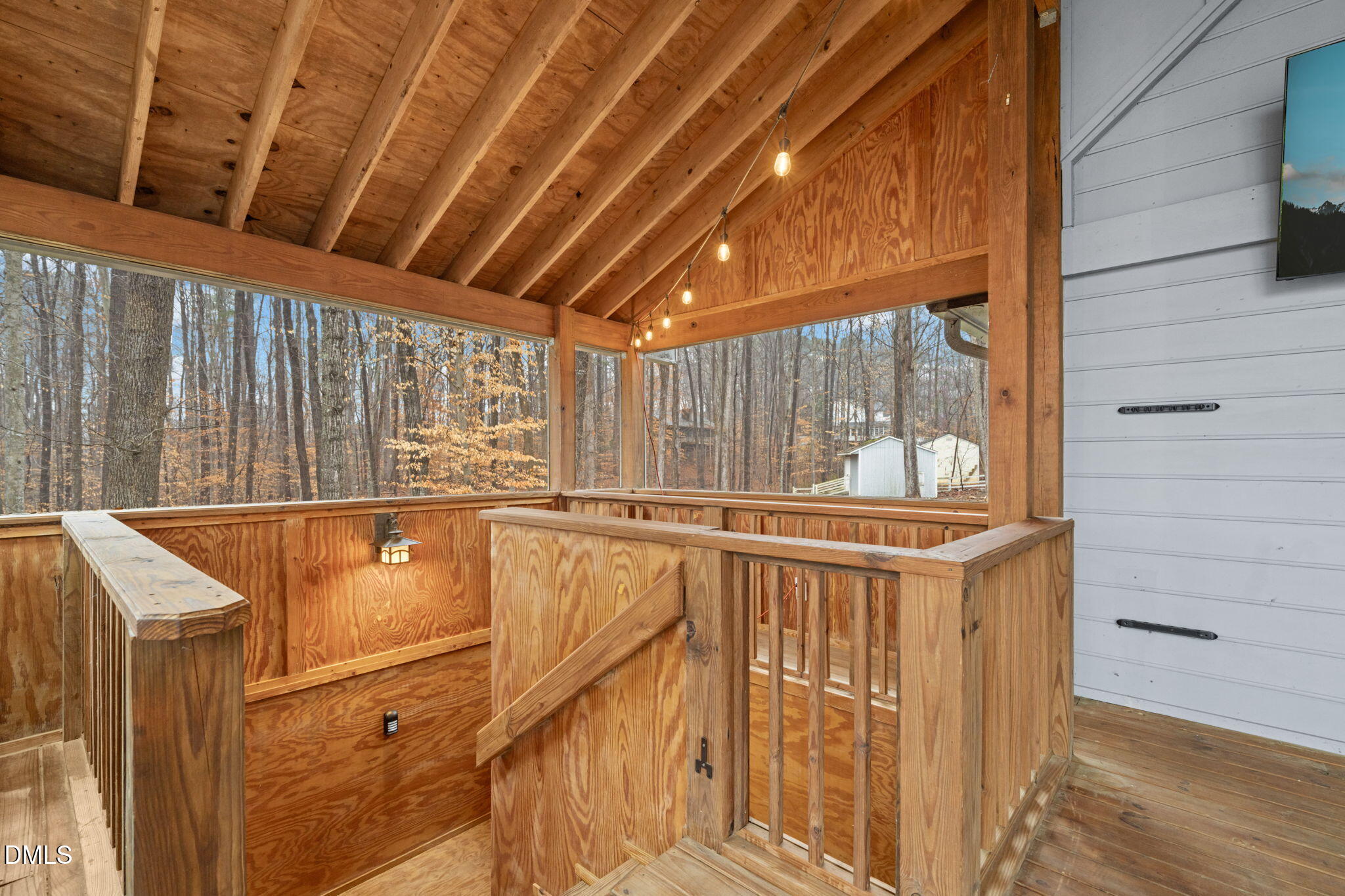 10848 Leslie Drive Raleigh, NC 27614 - Photo 54 of 71 Screened Porch balcony (6)