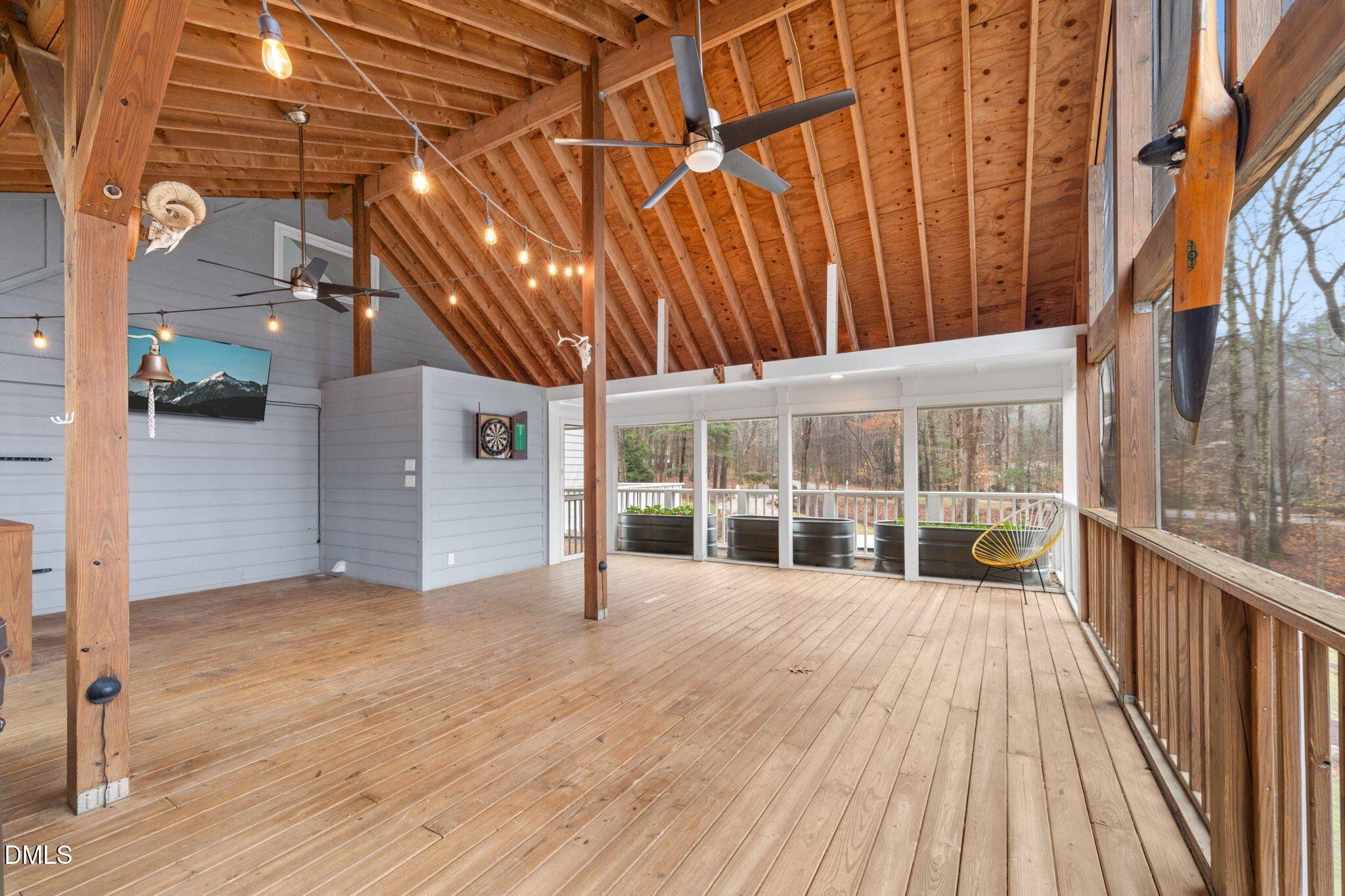 10848 Leslie Drive Raleigh, NC 27614 - Photo 55 of 71 Screened Porch balcony (7)