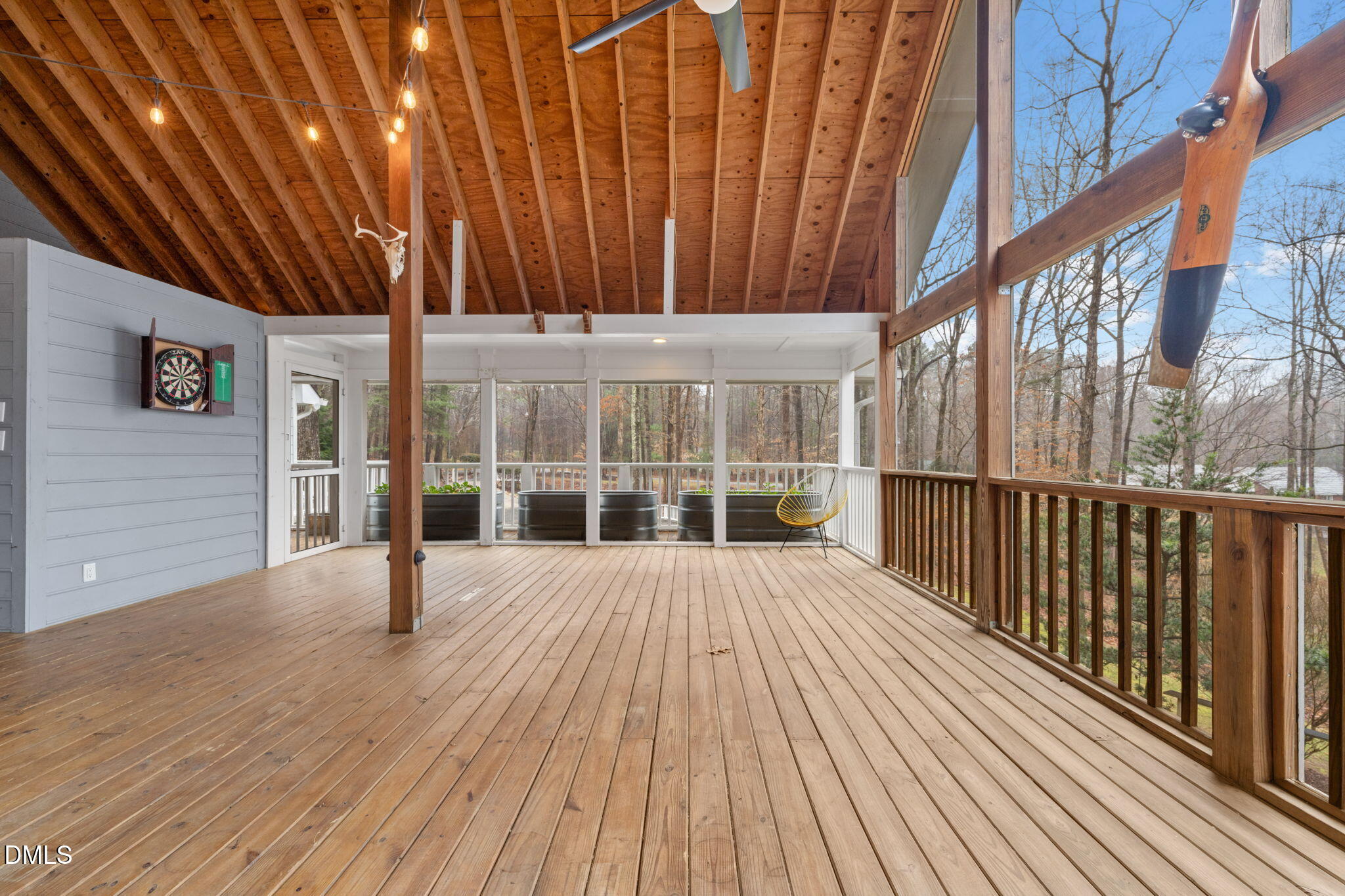 10848 Leslie Drive Raleigh, NC 27614 - Photo 57 of 71 Screened Porch balcony (9)