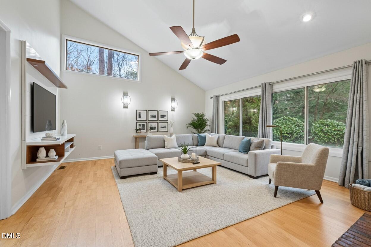 10848 Leslie Drive Raleigh, NC 27614 - Photo 9 of 71 Family room (2) staged