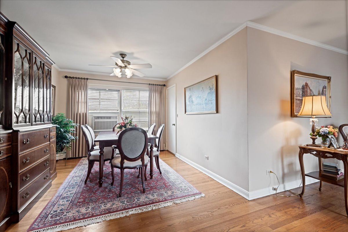 2234 Central Street, Unit 3 Evanston, IL 60201 - Photo 6 of 19 a workspace with furniture window and wooden floor