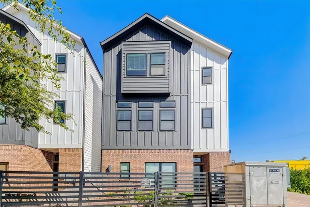 a front view of a house with windows