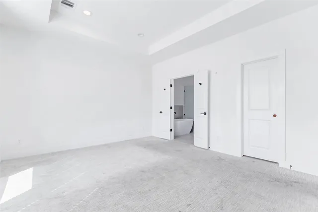 a close view of closet