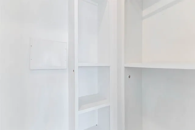 a utility room with an sink