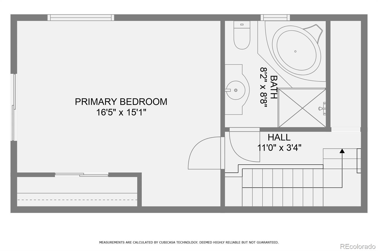 3550 Eudora Street Denver, CO 80207 - Photo 16 of 19 a picture of a bench in a white building