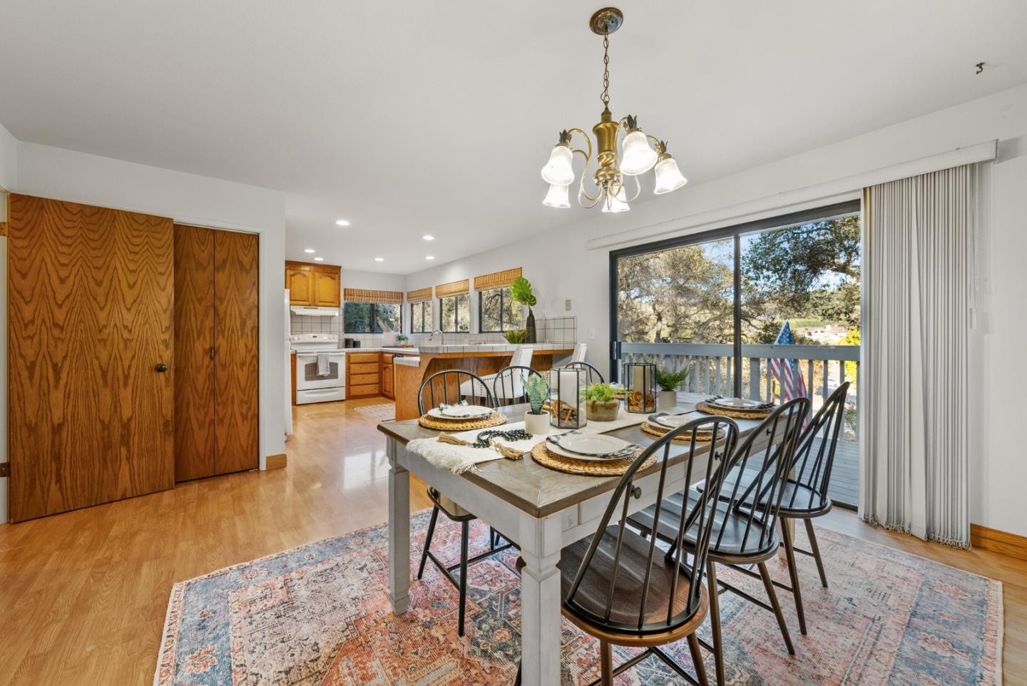8935 Coker Road Salinas, CA 93907 - Photo 12 of 90 a view of a dining room with furniture window and outside view