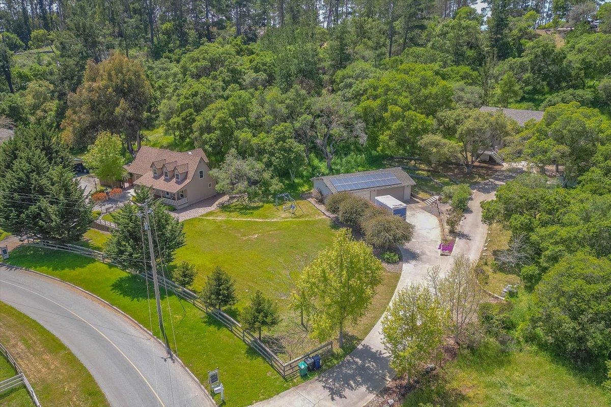 8935 Coker Road Salinas, CA 93907 - Photo 87 of 90 an aerial view of a house with yard swimming pool and outdoor seating