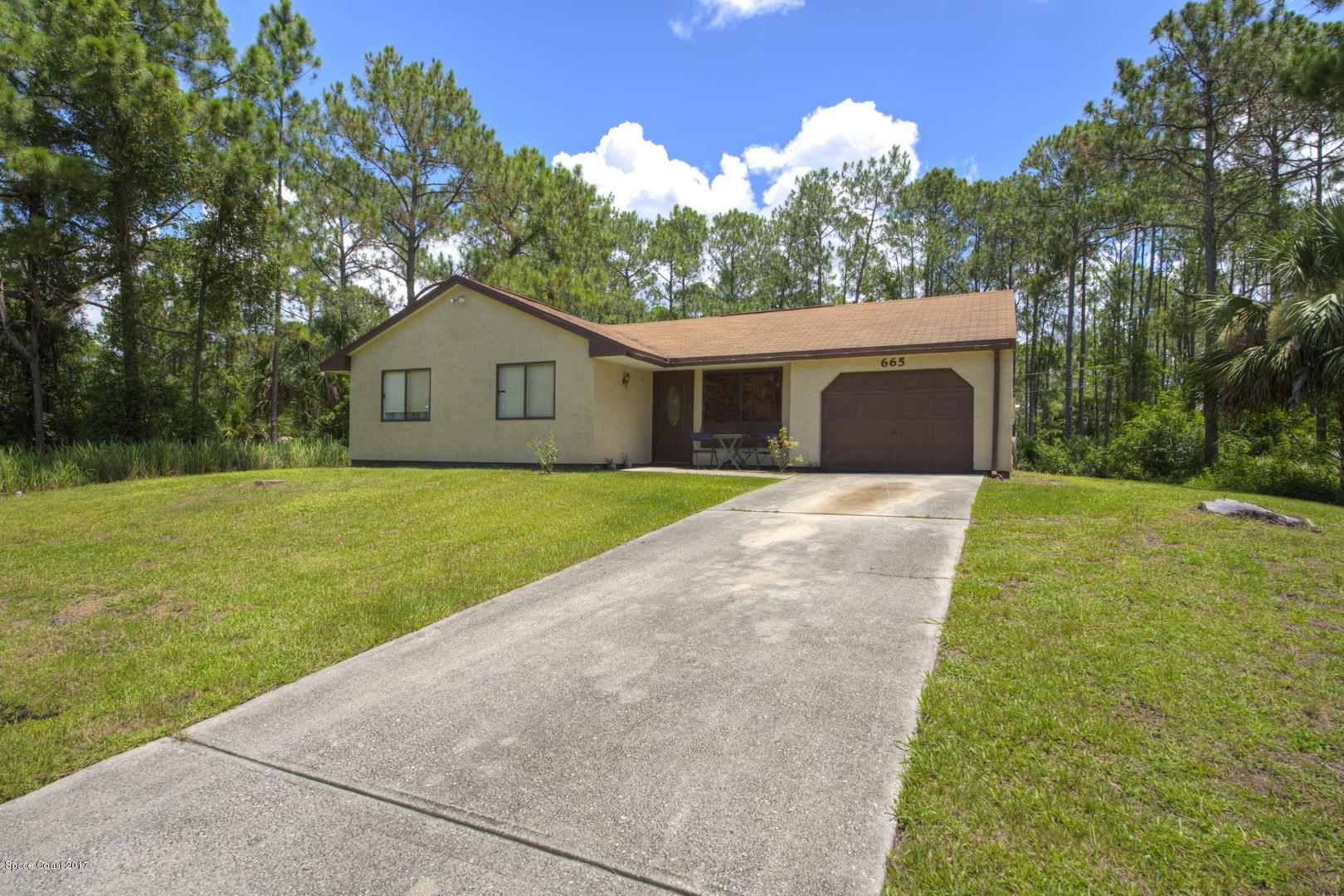 665 Weaver Road Southwest Palm Bay, FL 32908 - Photo 1 of 21 One Car Garage
