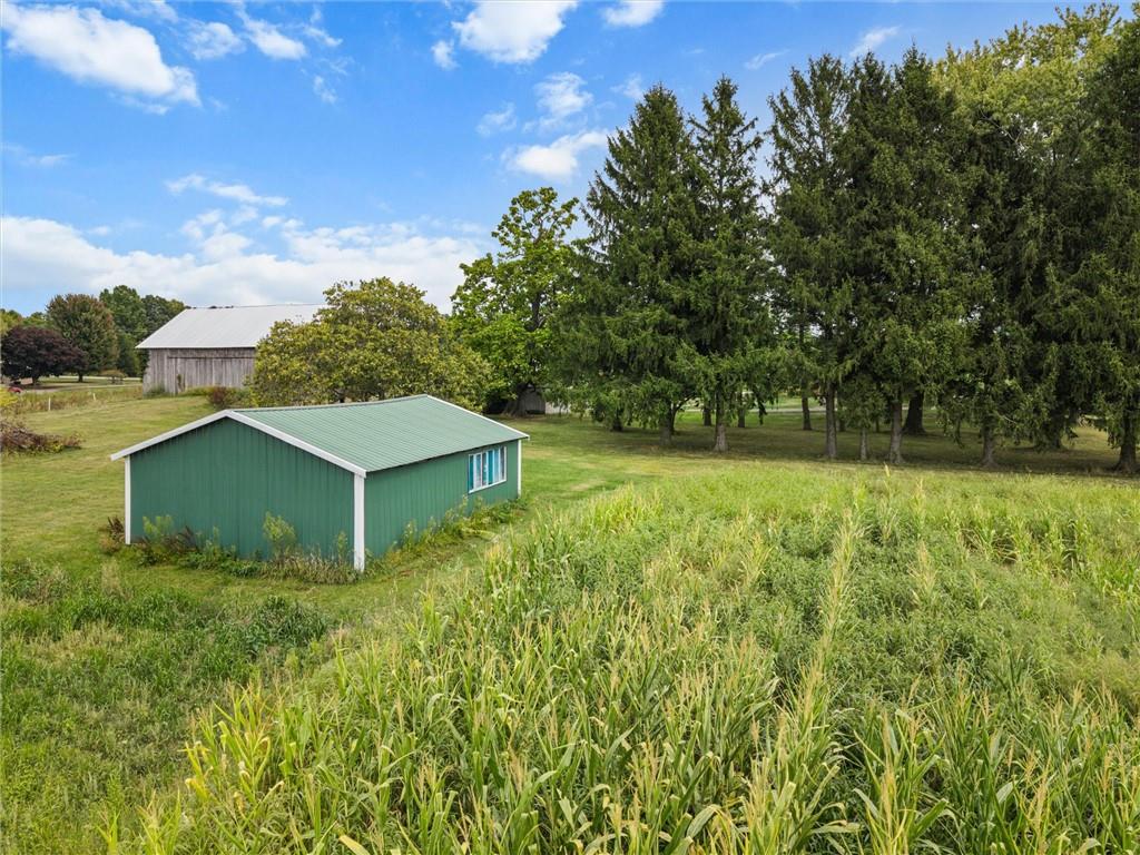 3205 Eastbrook Volant Road Volant, PA 16156 - Photo 11 of 29 front view of a house with a yard