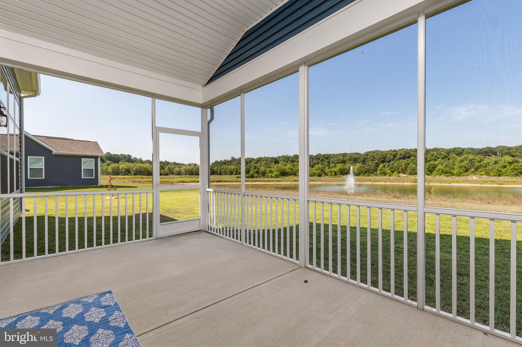 15310 Crape Myrtle Road Milton, DE 19968 - Photo 23 of 41 Screened-in porch overlooking the pond