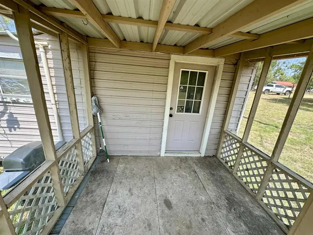 a view of an entryway