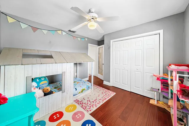 a front view of a house with patio